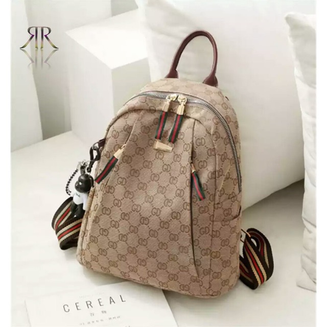 New Tas Backpack Stylish MOZILA Likethis GDGD Free Gantungan
