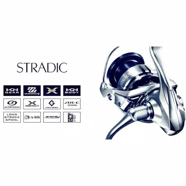 REEL SHIMANO STRADIC 19 - 1000HGFL, 2500FL/ HGFL, 4000XGFL & C5000XGFL