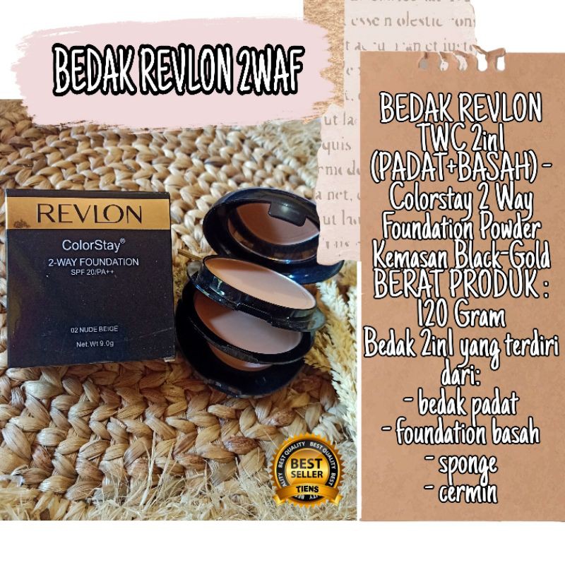 BEDAK REVLON 2in1 (PADAT+BASAH)