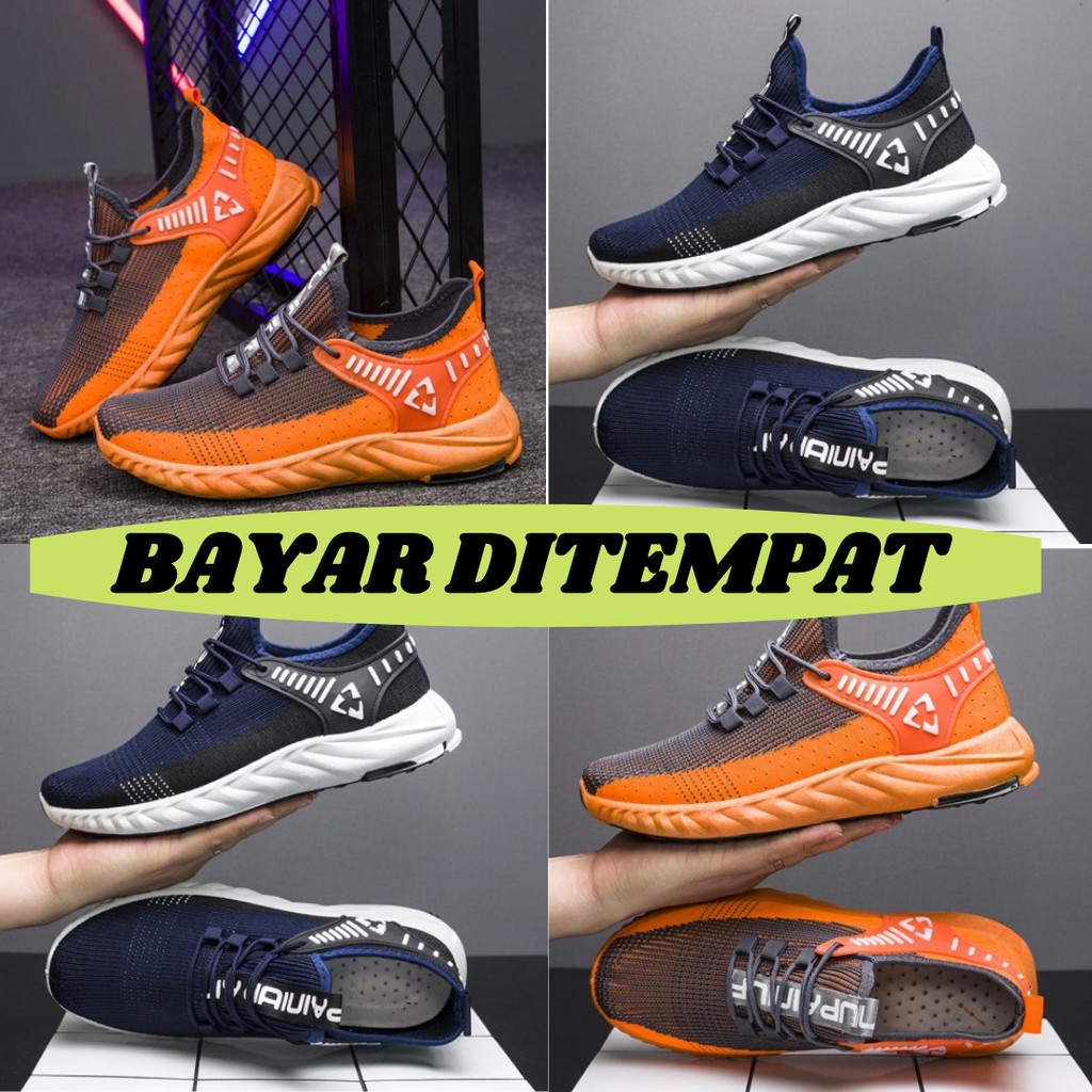  Sepatu  Sneakers Pria Sport Terbaru  Import Fashion Sepatu  