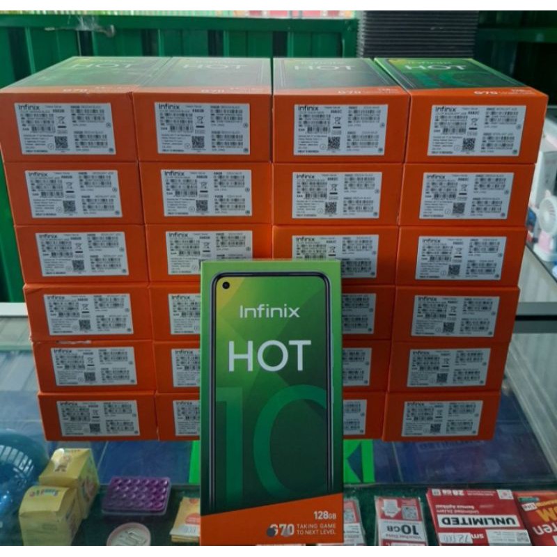 INFINIX HOT 10 4/64GB-4/128GB GARANSI RESMI INFINIX HARGA MURAH MERIAH