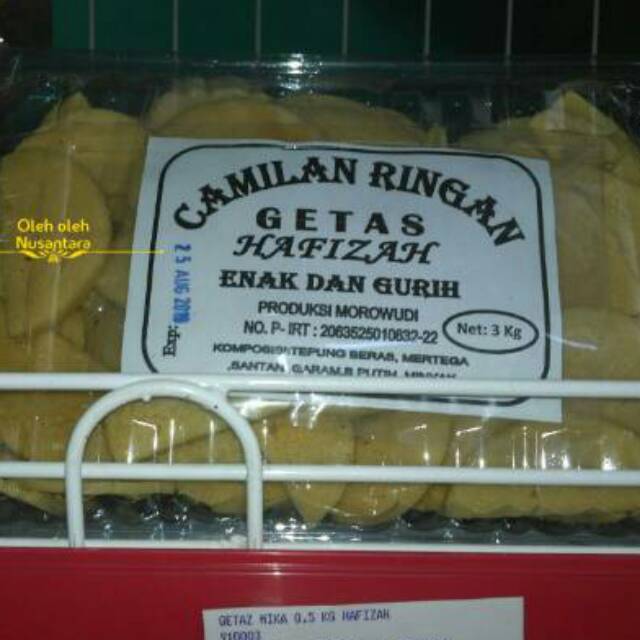 

Camilan Getas 500gram