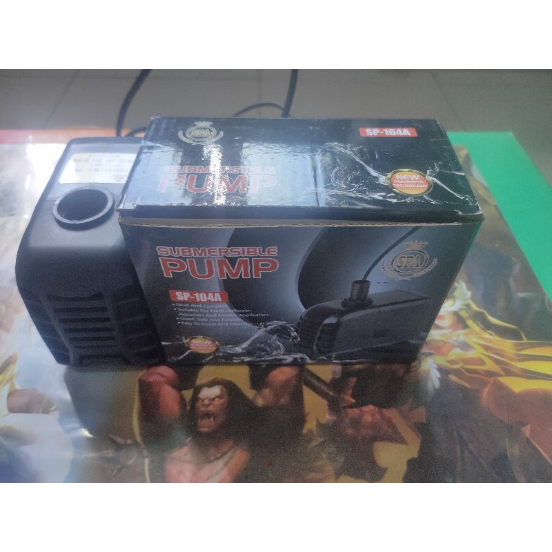 mesin pompa air aqualizer