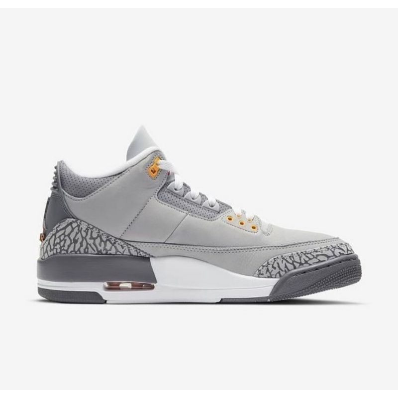 sepatu pria original nike jordan 3 coolgrey