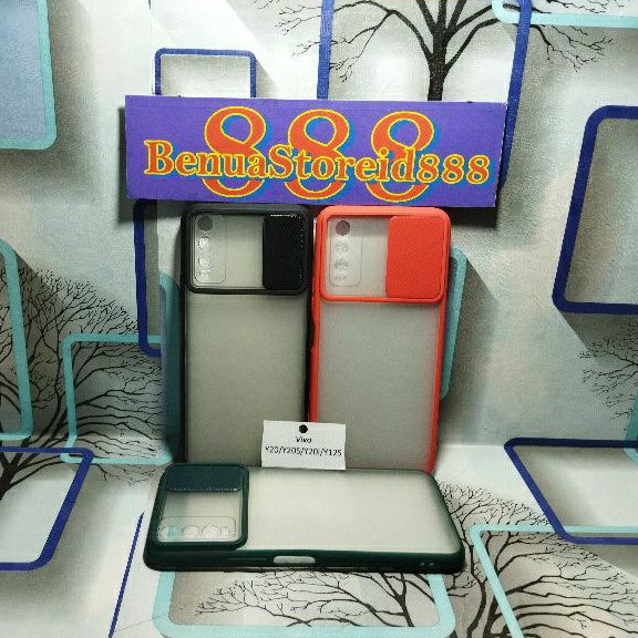 [BS88] Vivo Y20/Y20S/Y20i/Y12S Softcase slide penutup kamera