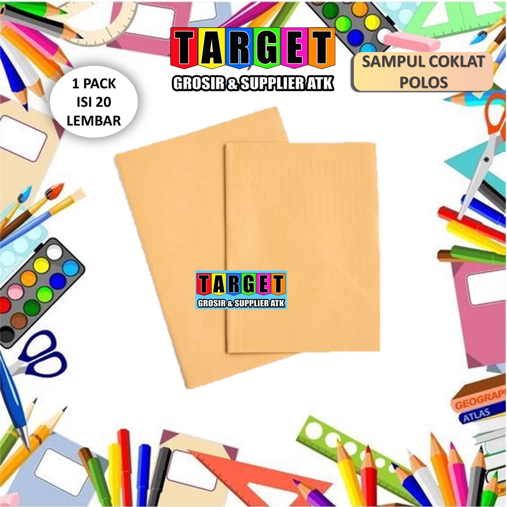 

SAMPUL COKLAT POLOS KWARTO/BOXY / SAMPUL COKLAT BUKU TULIS
