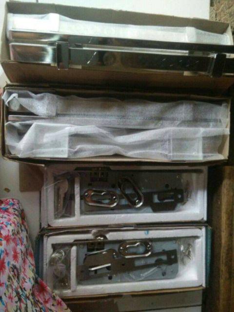 Tarikan Pintu 33 Cm Dan Body Kunci Murah Stainless Minimalis Pelor