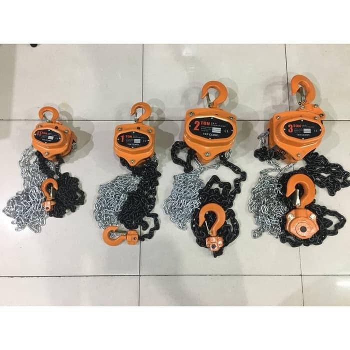 Diskon K55 TOBACHI K55 CHAIN BLOCK KATROL TAKEL 1 TON X 3 METER Berkualitas