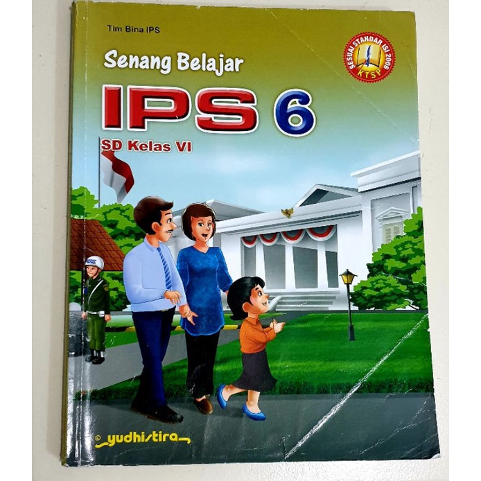 Buku IPS Kelas 3 SD 4 SD 6 SD KTSP 2006 penerbit Yudhistira