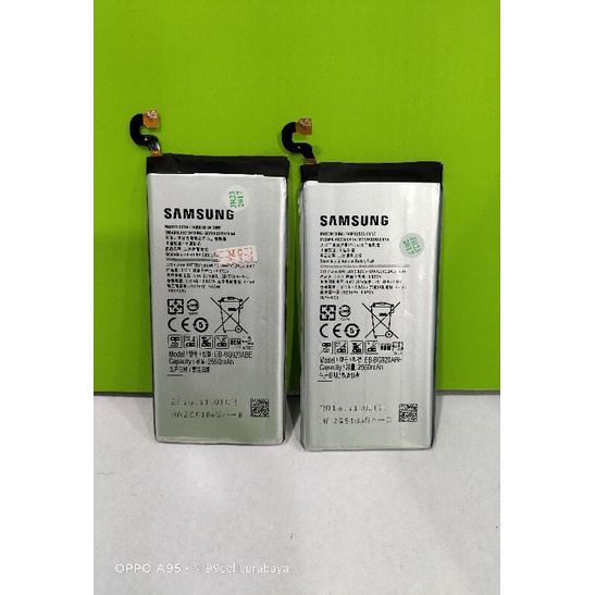 Baterai samsung S6 battery batrai batre Samsung galaxy S6 tanam BG920ABE