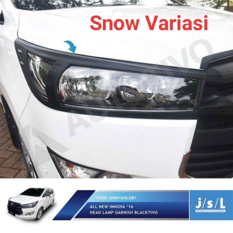 Innova Reborn paket garnis depan belakang blacktivo JSL