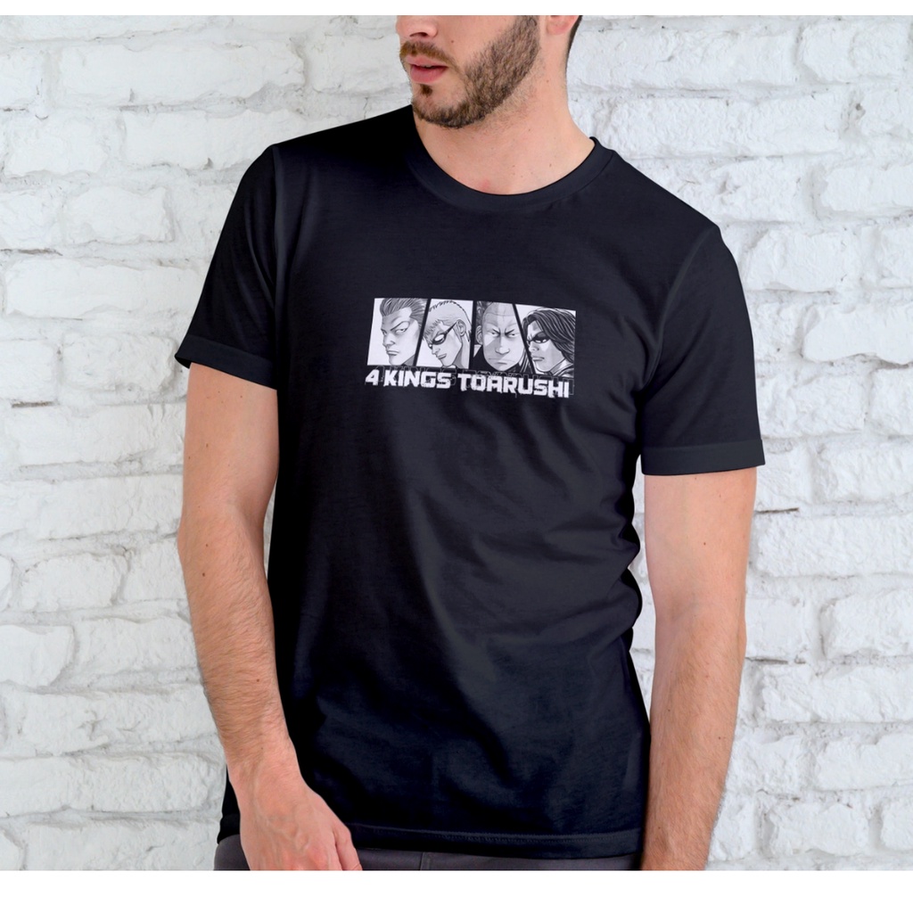 Kaos Crows X Worst Series - 4 Kings Toarushi (First Gen) - Cotton Combed 24s