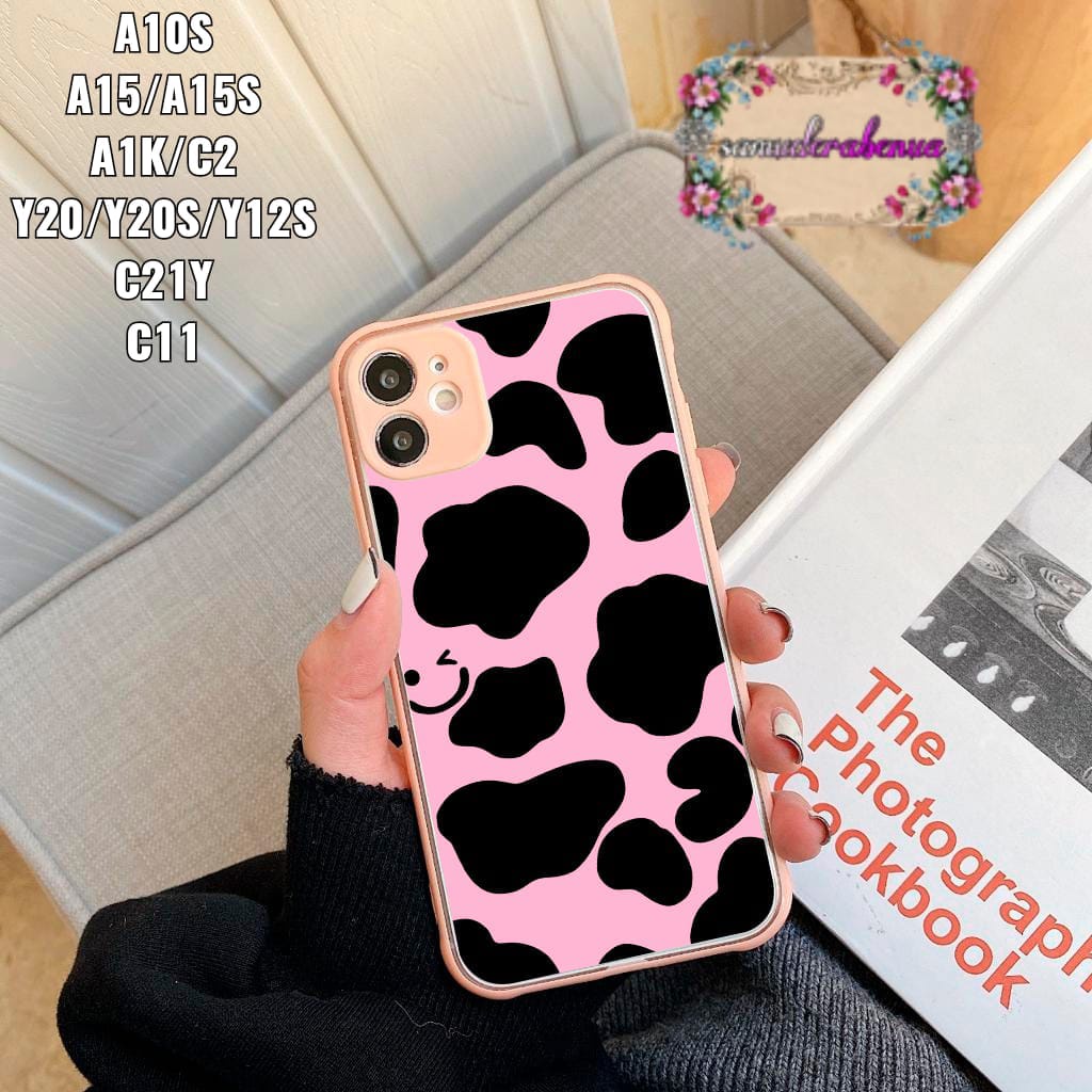 SS092 LEOPARD PATTERN CASE REALME C33 C30 C31 C35 C1 C2 2 PRO 5 5I C3 C11 C12 C15 NARZO 30A C25 C17 7I C20 C21 C21Y SB3389