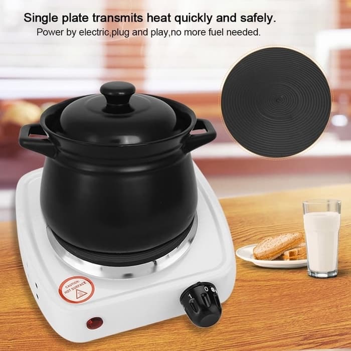 Kompor Listrik Mini Portable Elektrik Cooking Pot Multifungsi