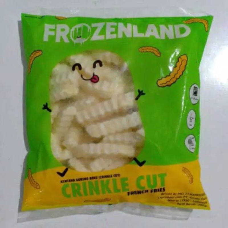 

Frozenland Crinkle 500 gram