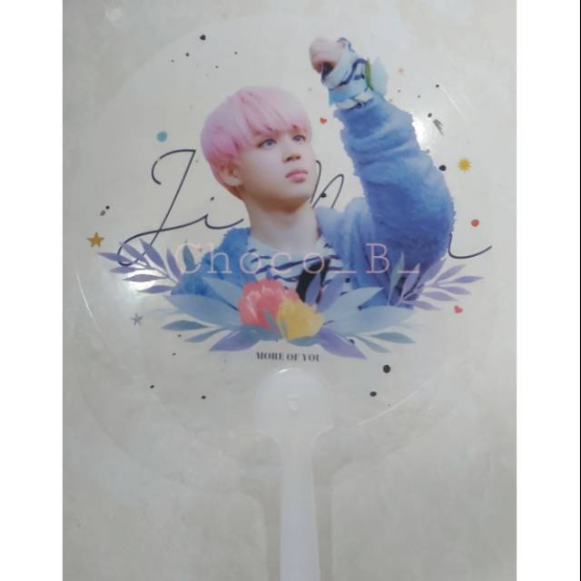 BTS Jimin Transparant Fan More of You by Scene Stealer