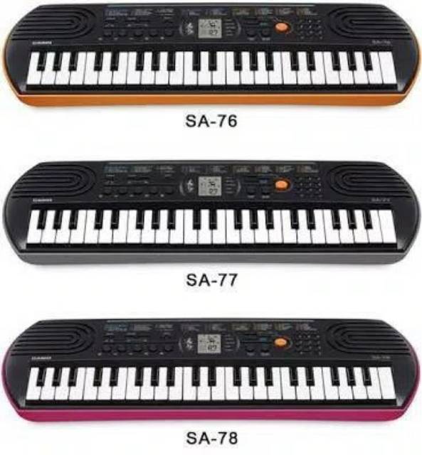 Keyboard Casio SA76-77-78