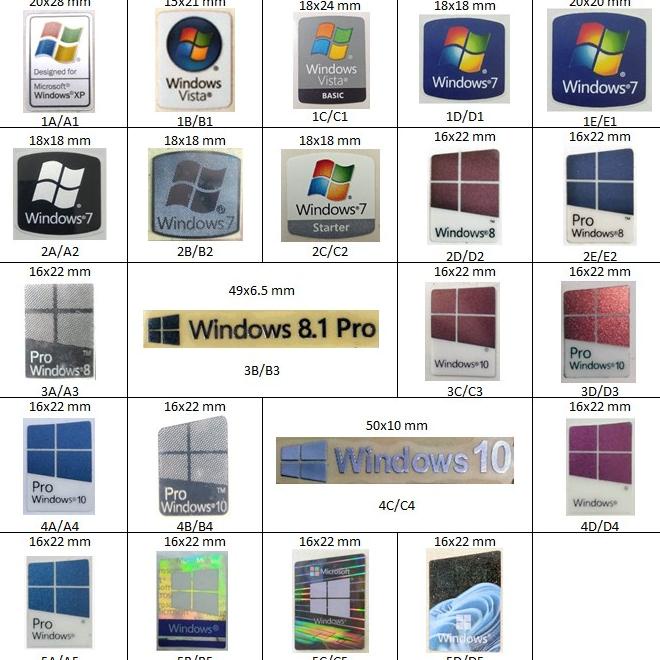 

(BISA COD) sticker win original MURAH Kode 916