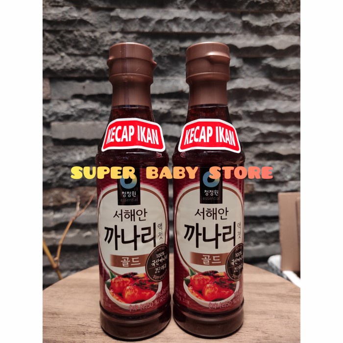 

Daesang Chung Jung One Canary Fish Sauce- Kecap Ikan 500g