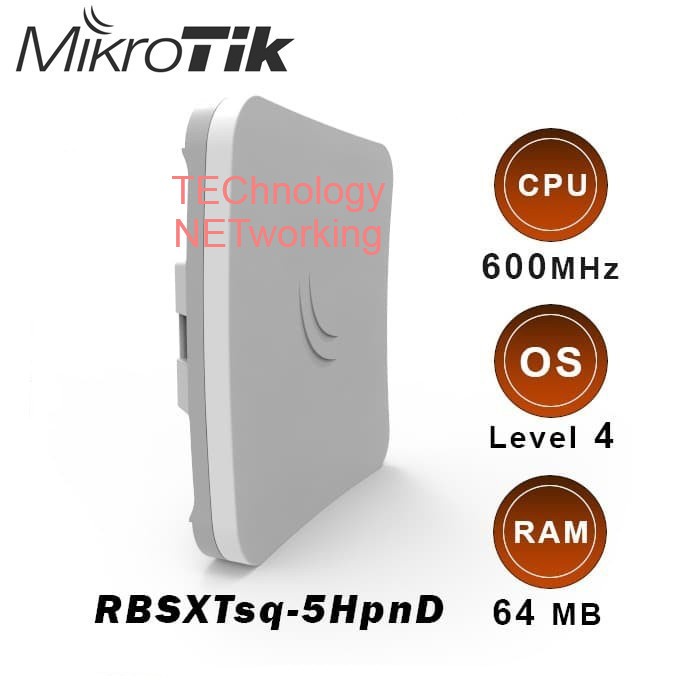 Mikrotik SXTsq-5HPnD 5GHz MIMO Embedded Wireless Client