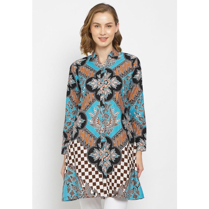 Hassenda - Puricia Dress Batik Wanita Gauri - M