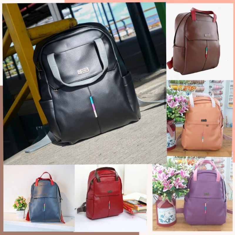 Tas Ransel Wanita Backpack Rumah Warna Danera