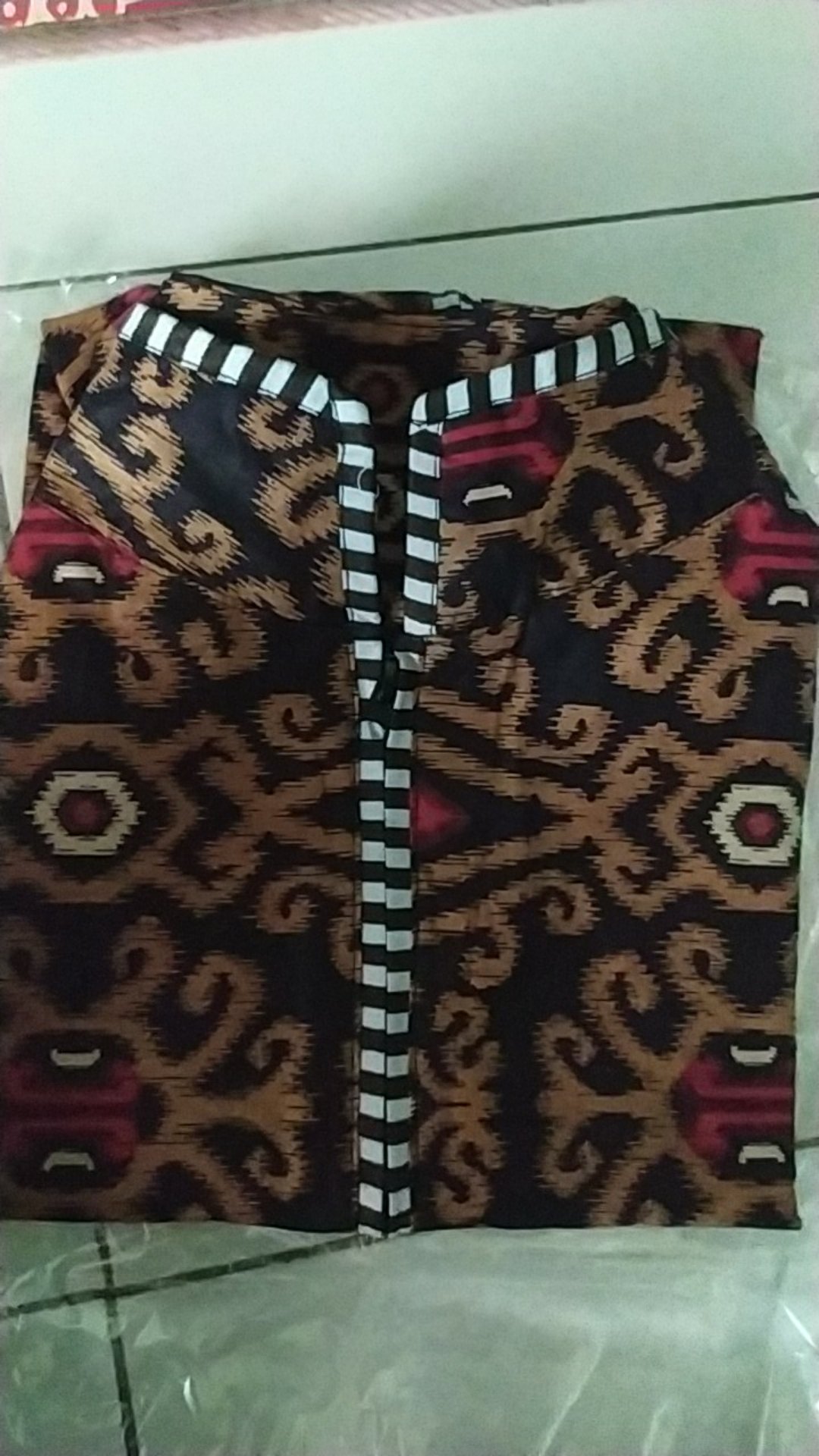 Batik Tunik Shibori Terbaru Size M-3l / Hrb026 Yelbor Navbor / Tunik Batik Katun