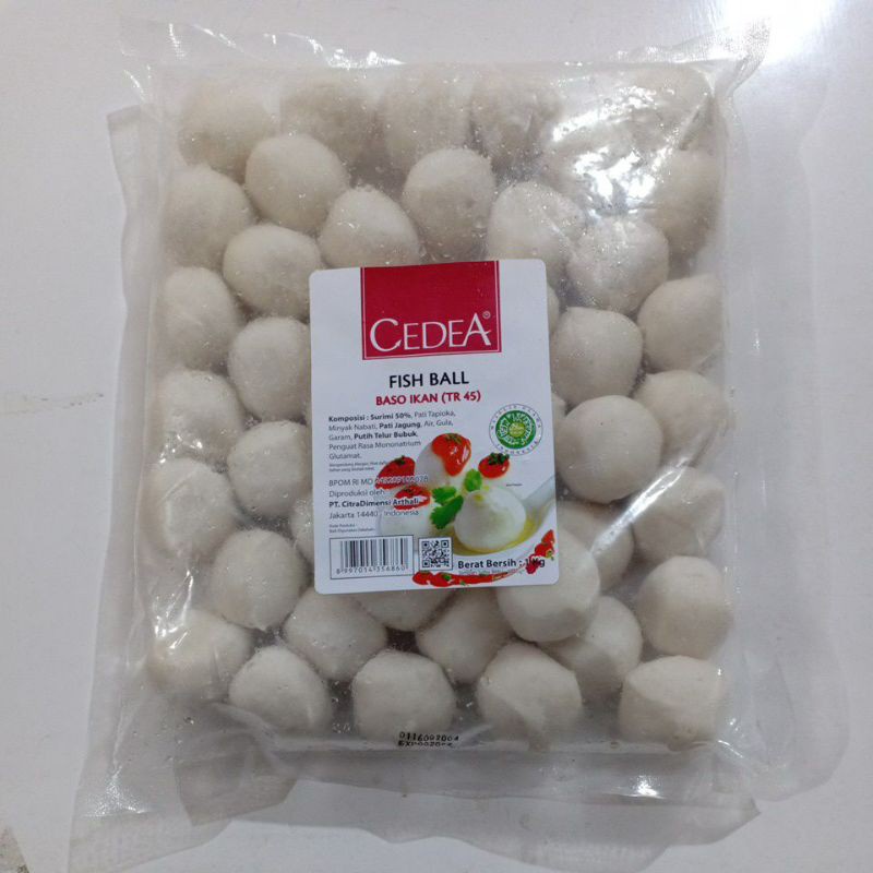 

CEDEA bakso ikan 1kg TR45 fish ball