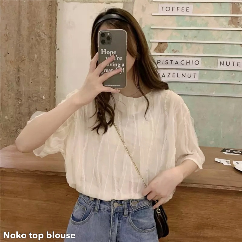 Noko top blouse -Thejanclothes