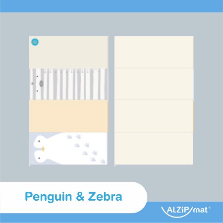 Alzipmat Zoo Mat Playmat Anak Kecil Bayi Karpet Play mat Playgym Baby SG 240 x 140 x 4 cm Korea