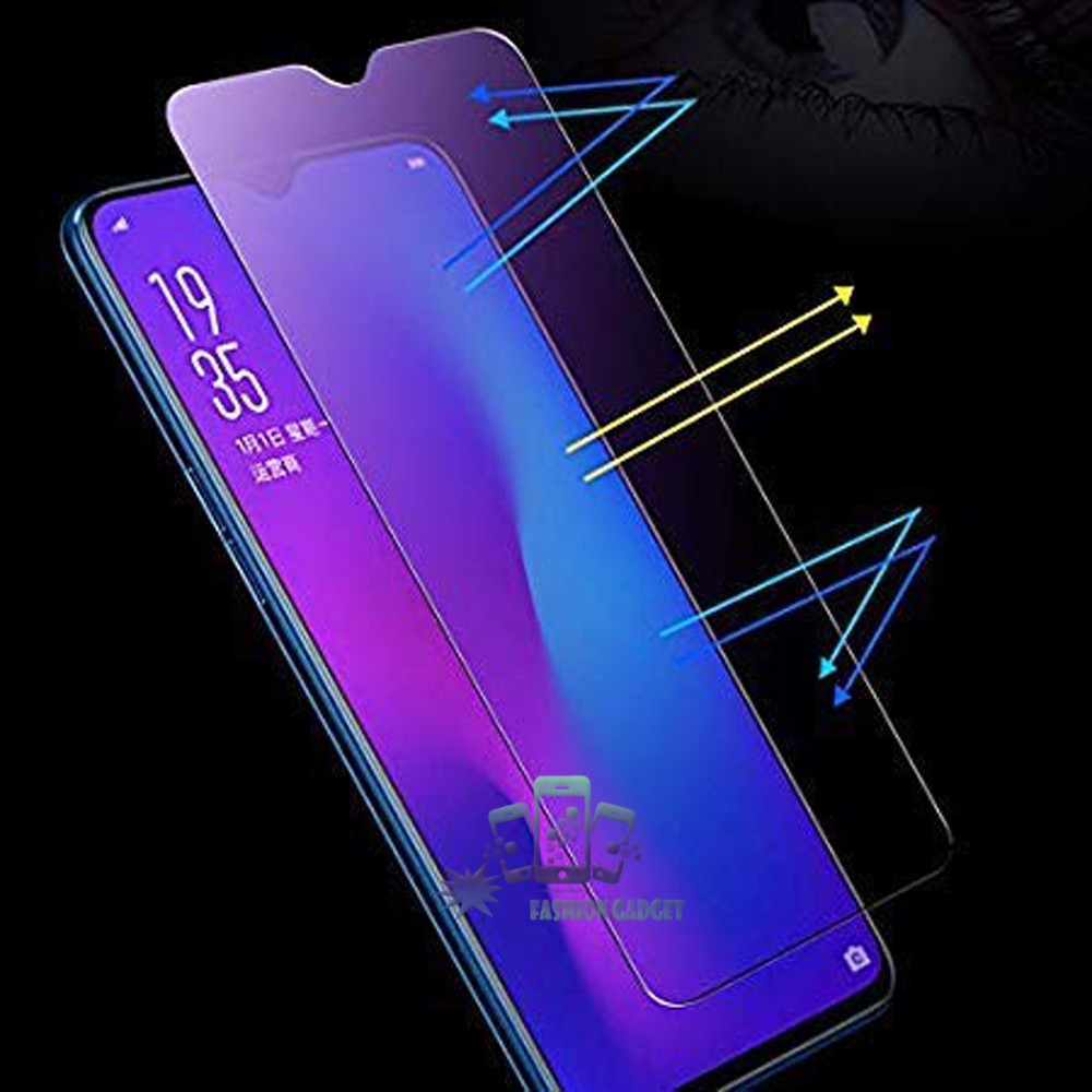 Tempered Glass Realme 3 ANTI BLUE LIGHT Realme 3 Full Screen  Antigores Realme 3 Pelindung Layar Hp