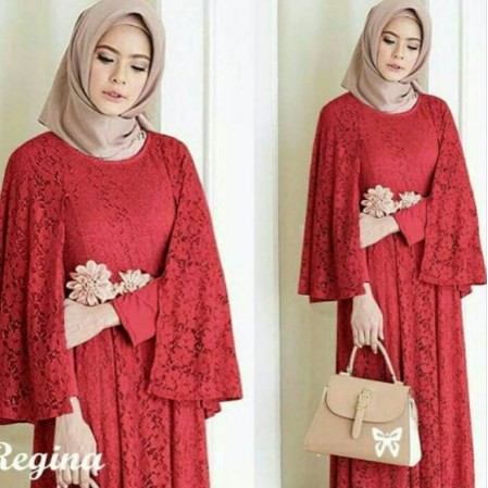 TERBARU IMLEK 2020 NATAL BAJU CEWEK [Dress Maxy Regina]Dress wanita Spandex Import Termurah 2021