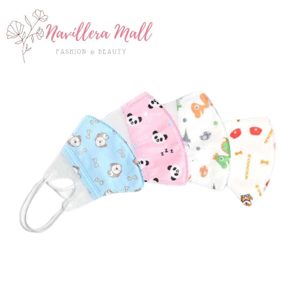 Masker Anak Duckbill 10pcs / Masker Anak Duckbill Karakter / Masker Ducbill Anak / Masker Duckbill A