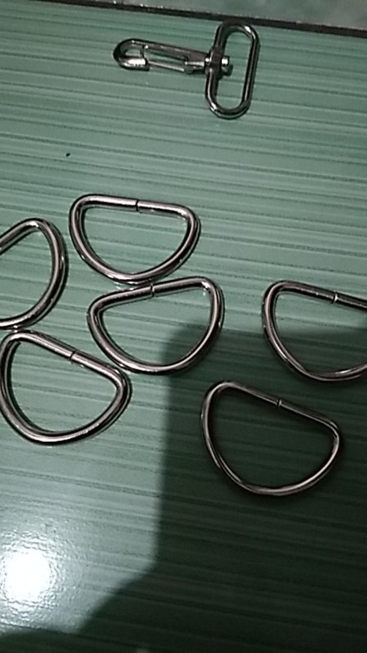 Ring D 3.8 - 4 Cm Tebal Nikel Isi 10