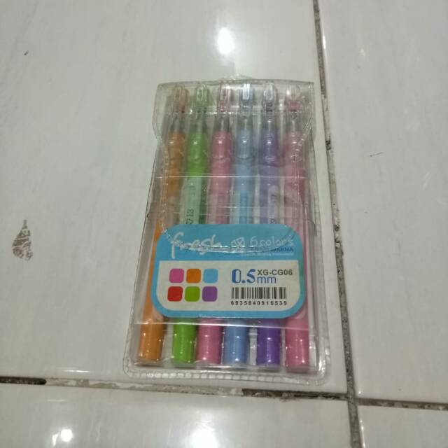 

Bolpen/ bolpoint 6 warna CG-06