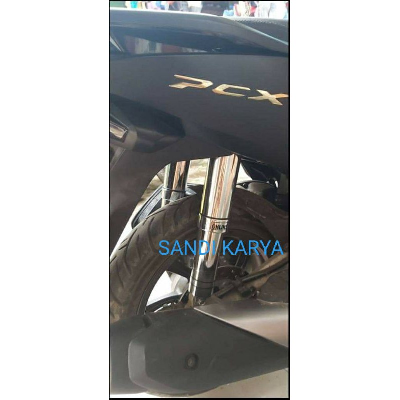 Cover Shock PCX Depan Belakang