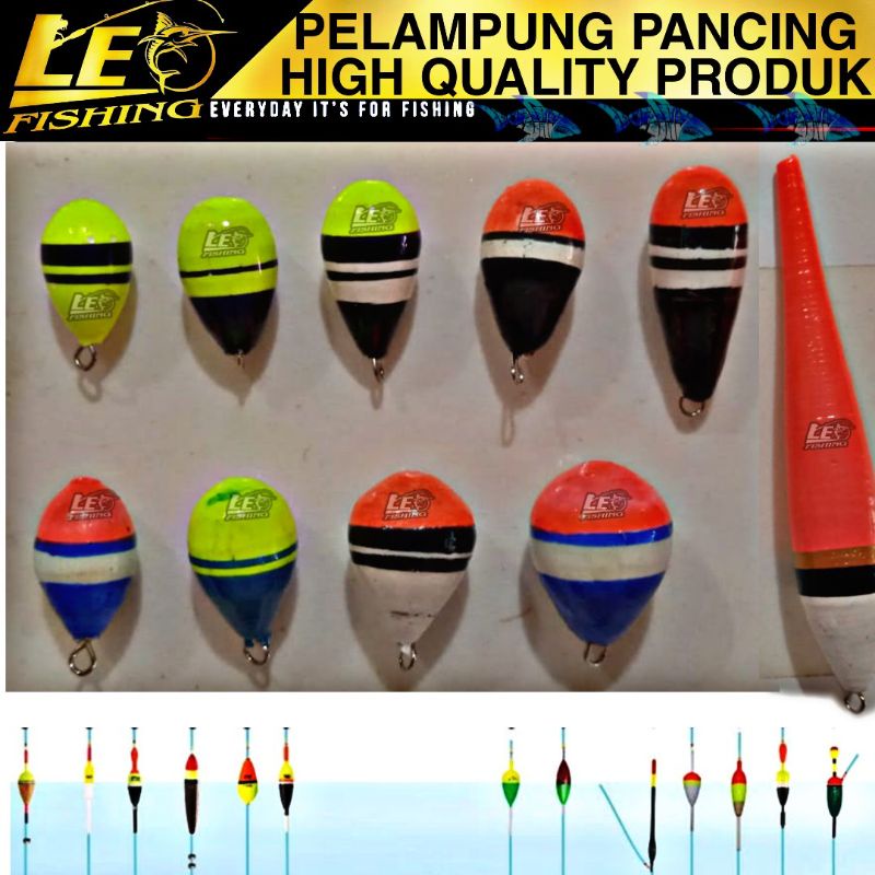 PELAMPUNG / KIMPUL / KAMBANGAN PANCING MURAH BAHAN KAYU ORIGINAL