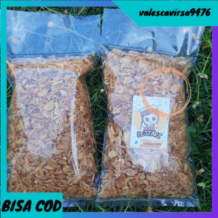 

⭐BISA COD⭐ BAWANG GORENG LESTARI ASLI SUMENEP 250gr KUALITAS NO.1 TANPA TEPUNG