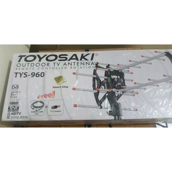 Antena TV Outdoor / Luar Toyosaki TYS-960 Digital Analog + Remote