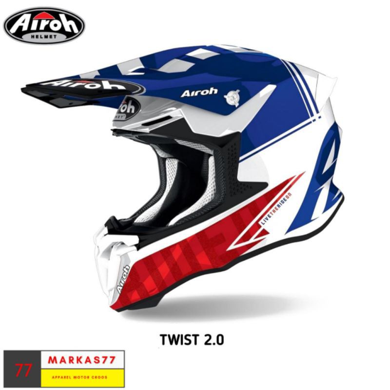 HELM AIROH TWIST 2.0 HELM TRAIL AIROH AVIATOR