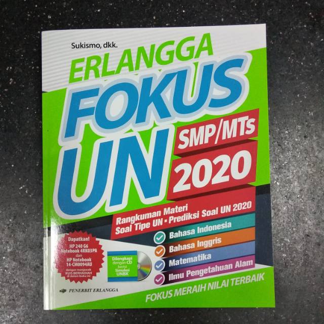 

Erlangga Fokus UN SMP/MTs 2020 - Sukismo