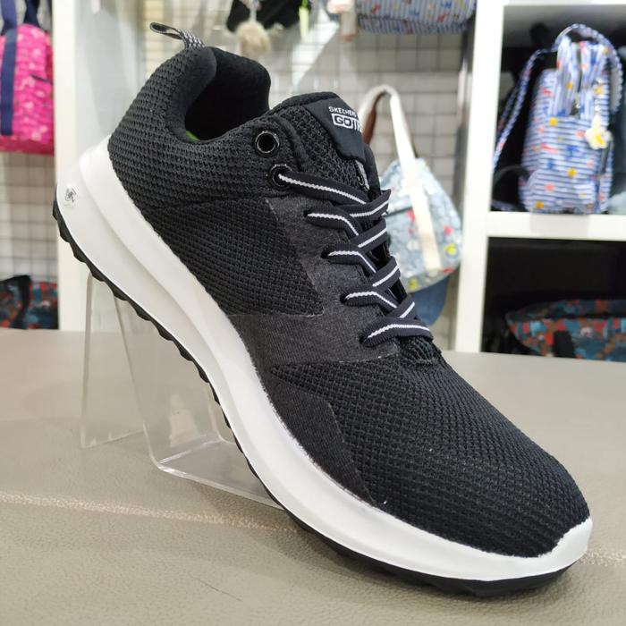 SEPATU SKECHERS GO TRAIN WARNA GREY NAVY DAN BLACK ORIGINAL SHOES