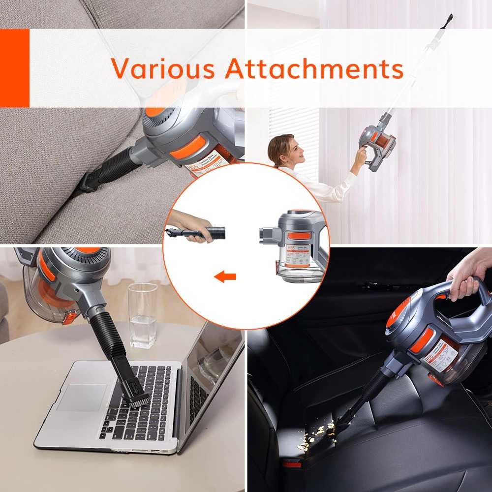 Alat Penyedot Debu Portable Handheld Cordless Vacuum Cleaner Tanpa kabel Multifungsi Perlengkapan Rumah Tangga