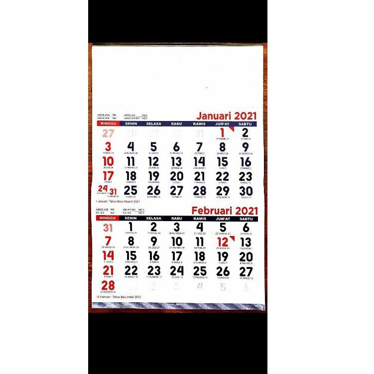 

Trendϟ Kalender Dinding Dwiwulan 2021