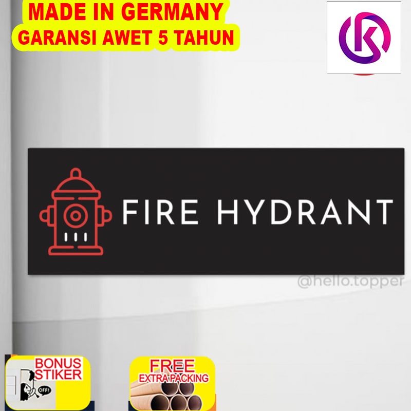 

Grosir Sign Akrilik Fire Hydrant | Label Penanda Fire Hydrant | Acrylic Sign
