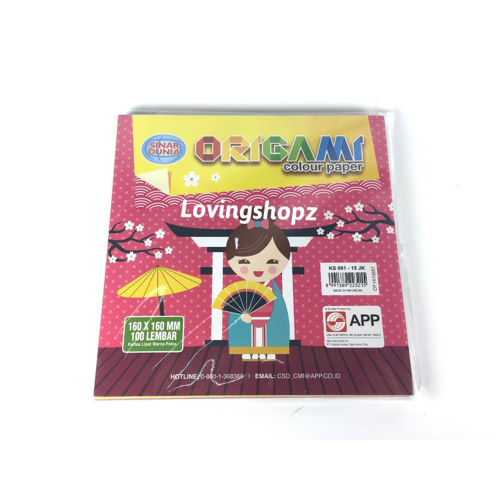 

Kertas Origami Ukuran Besar
