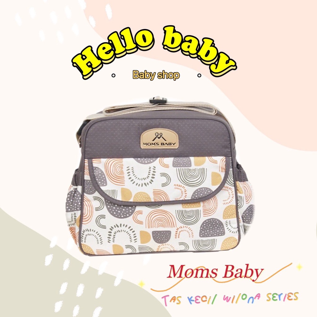 Moms Baby Tas Bayi Kecil Wilona Series - MBT3049