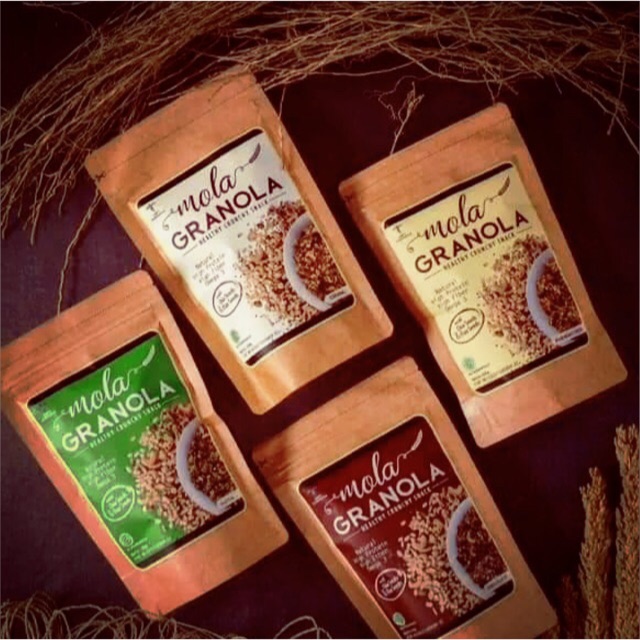 

Mola Granola -Healty sneack Neto 100 gram cocok untuk diet