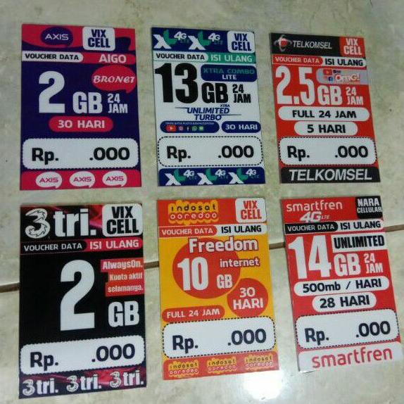 

[KODE PRODUK 667] 1 paket isi 25 Label Harga Kuota Anti Melengkung