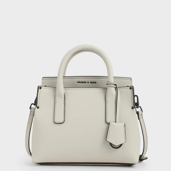 Tas wanita CNK Tuck In Flap Structured bag 7517 CNK ORIGINAL - Hitam